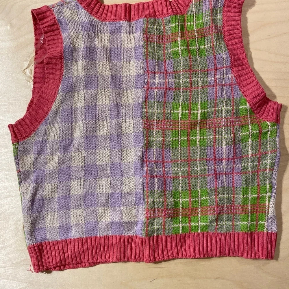 Rue 21 Sleeveless Sweater Vest Large (CM) - Picture 9 of 14